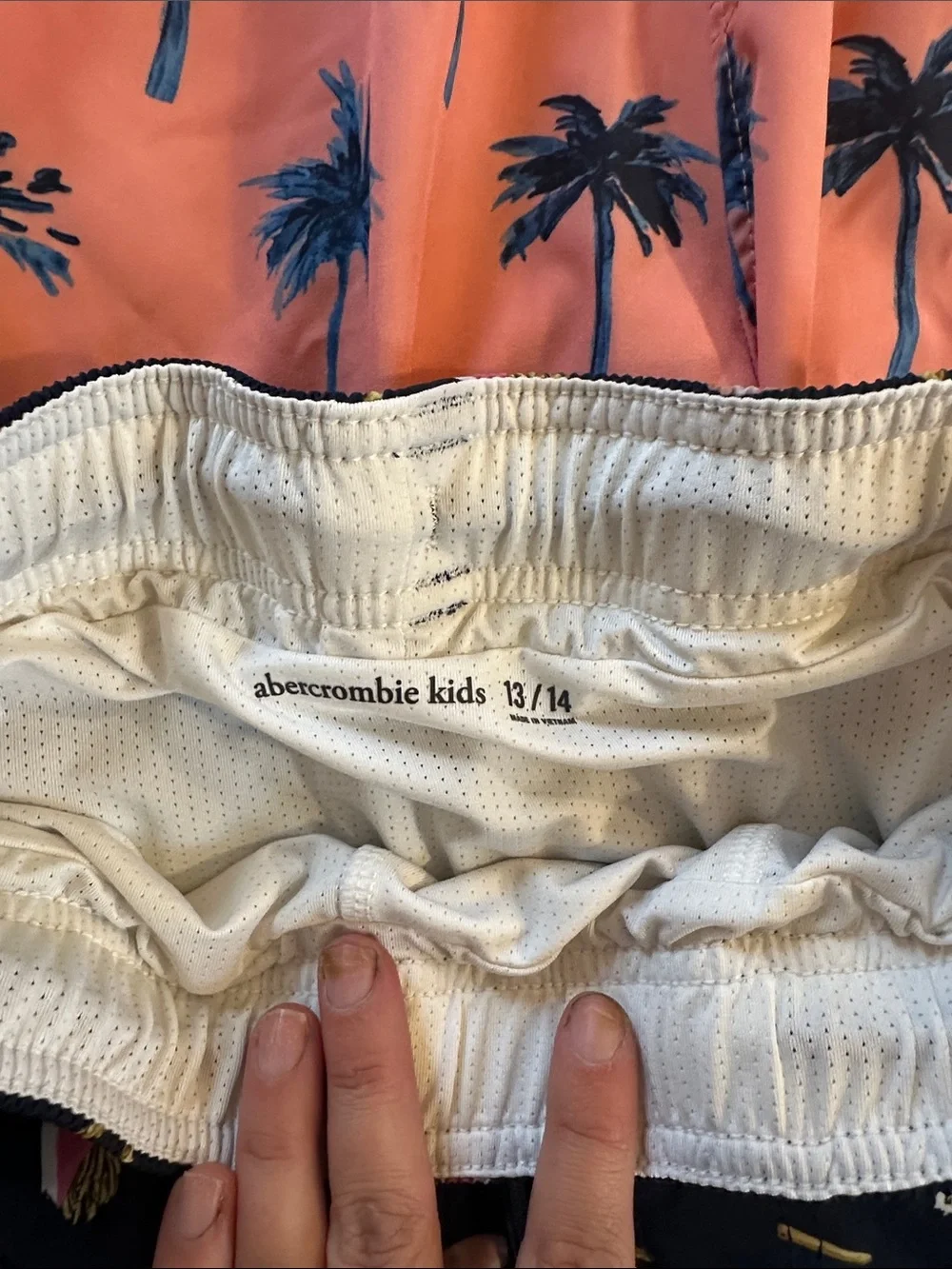 Kids Abercrombie boys swim trunks